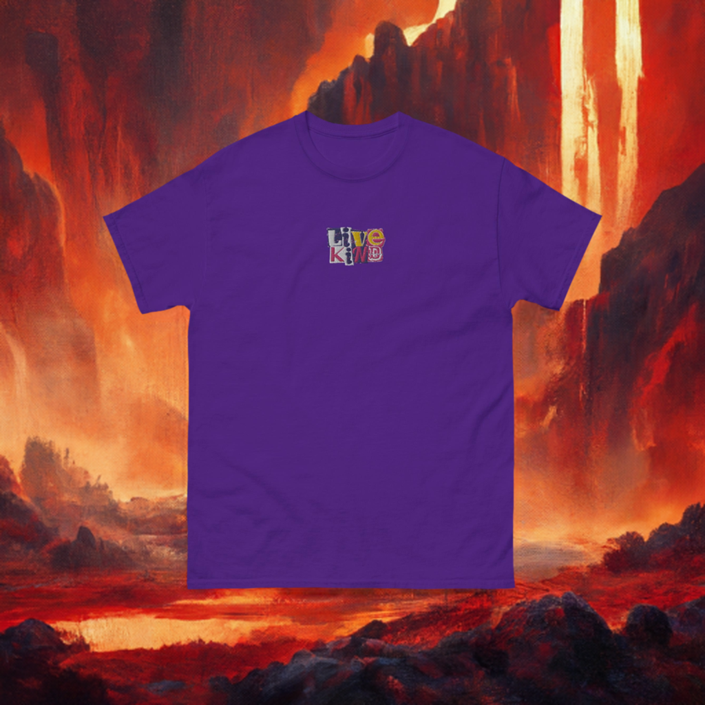 Embroidered "Scrapbook" T Shirt