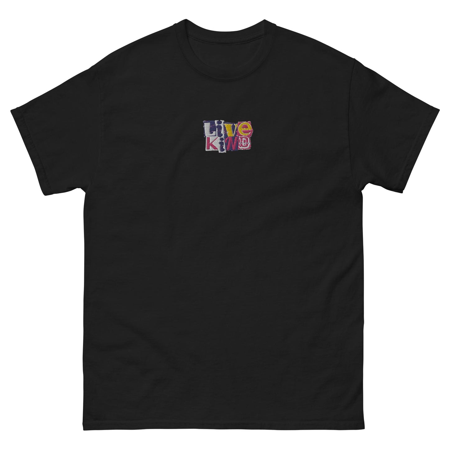 Embroidered "Scrapbook" T Shirt
