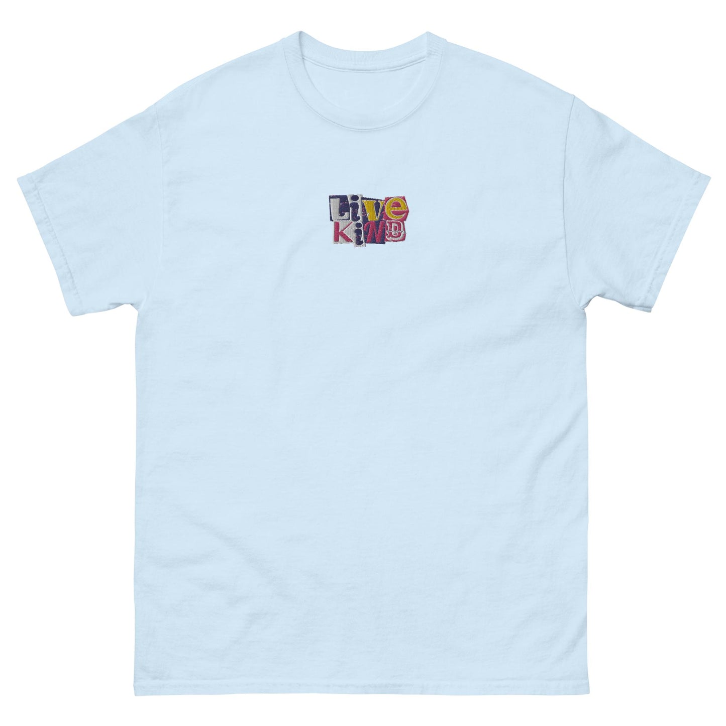 Embroidered "Scrapbook" T Shirt