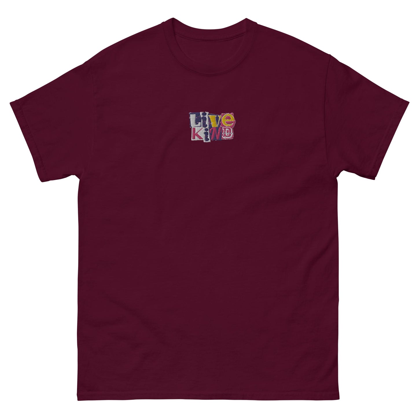 Embroidered "Scrapbook" T Shirt