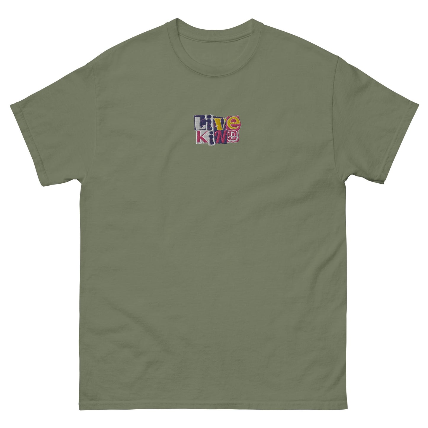 Embroidered "Scrapbook" T Shirt