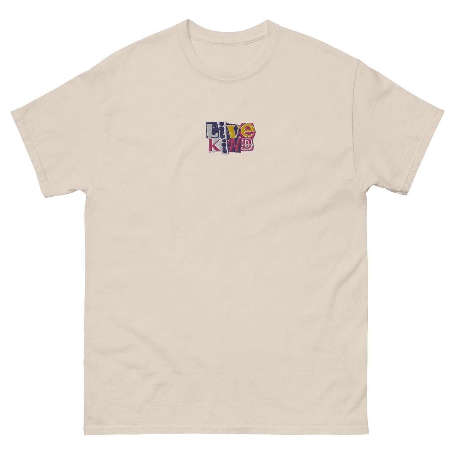 Embroidered "Scrapbook" T Shirt
