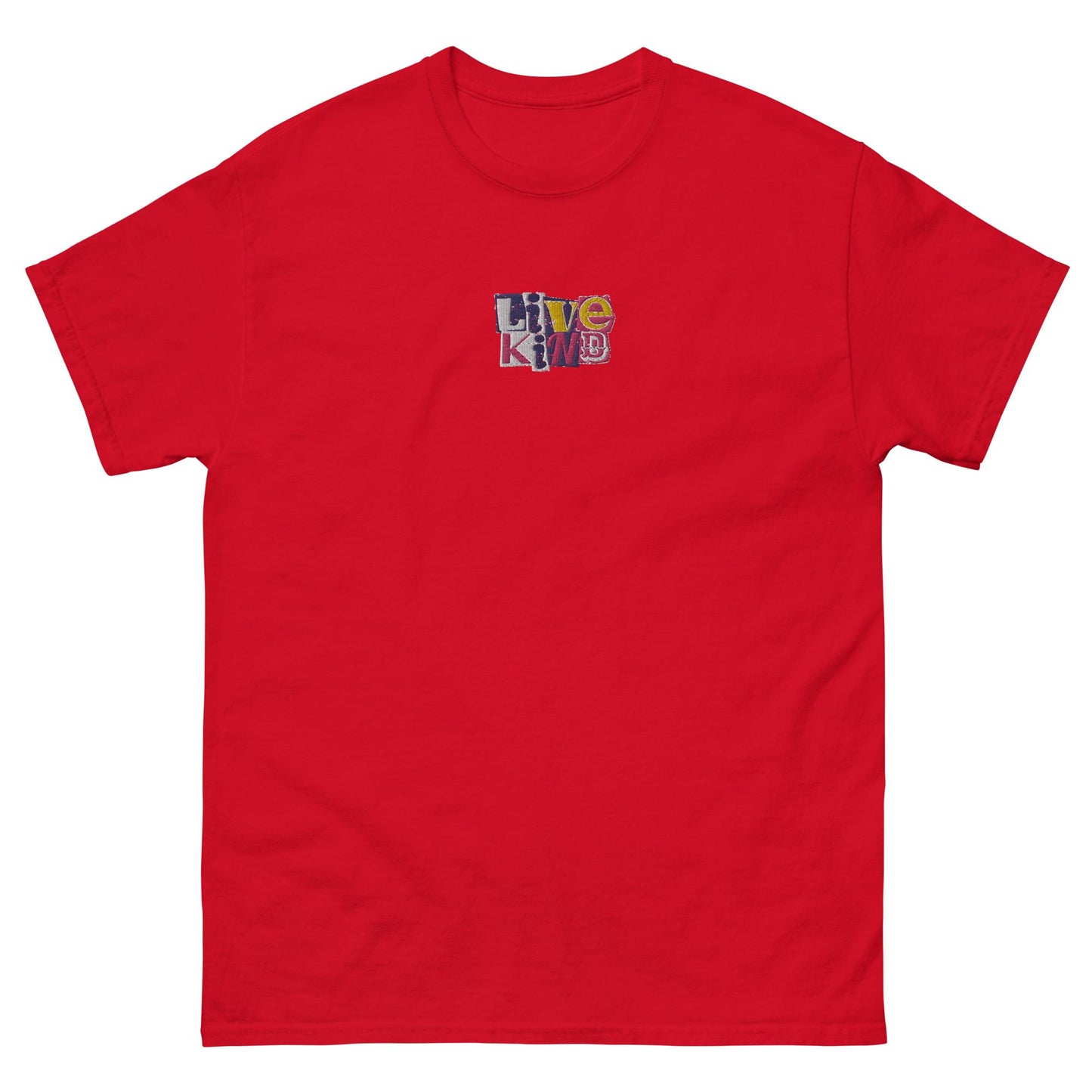 Embroidered "Scrapbook" T Shirt