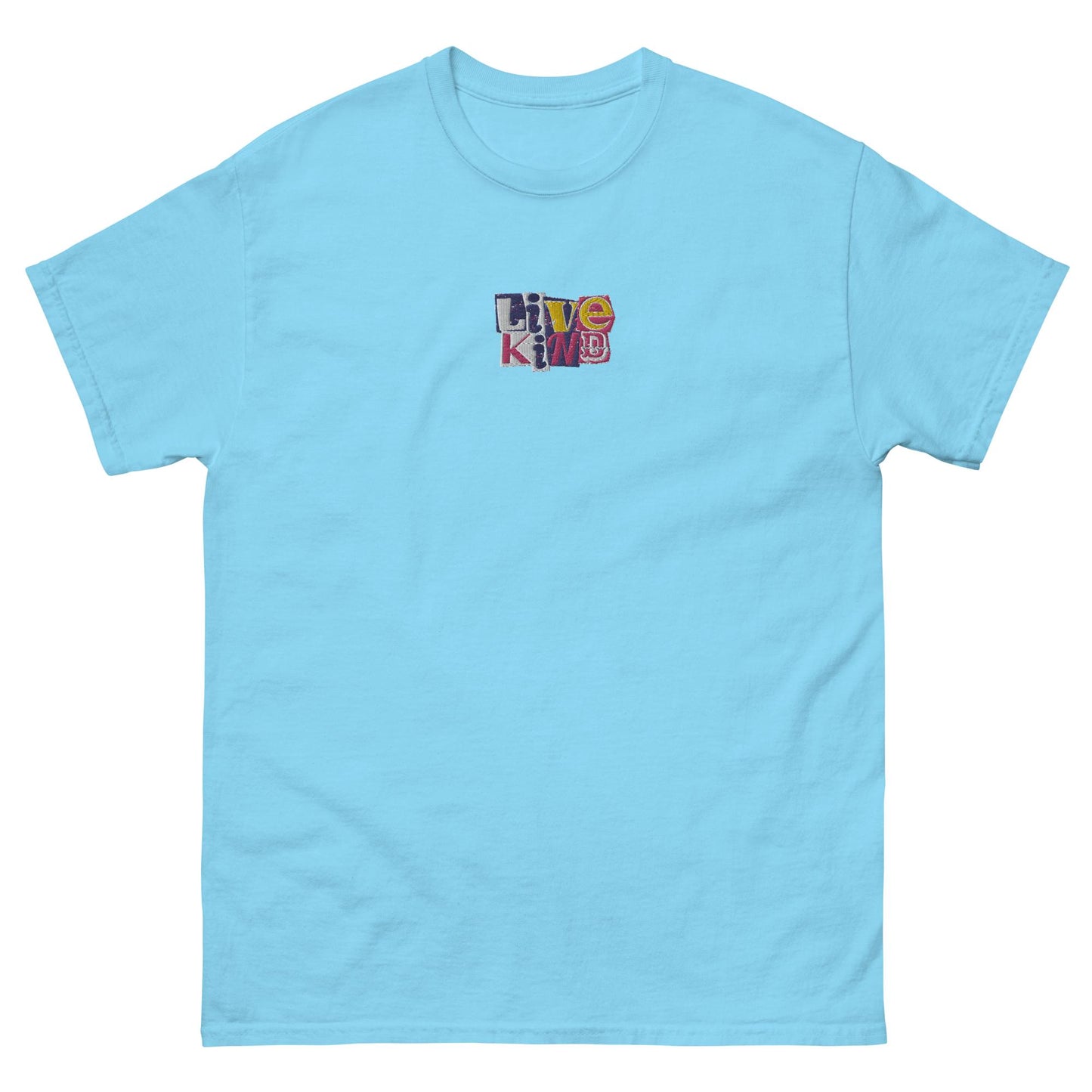 Embroidered "Scrapbook" T Shirt