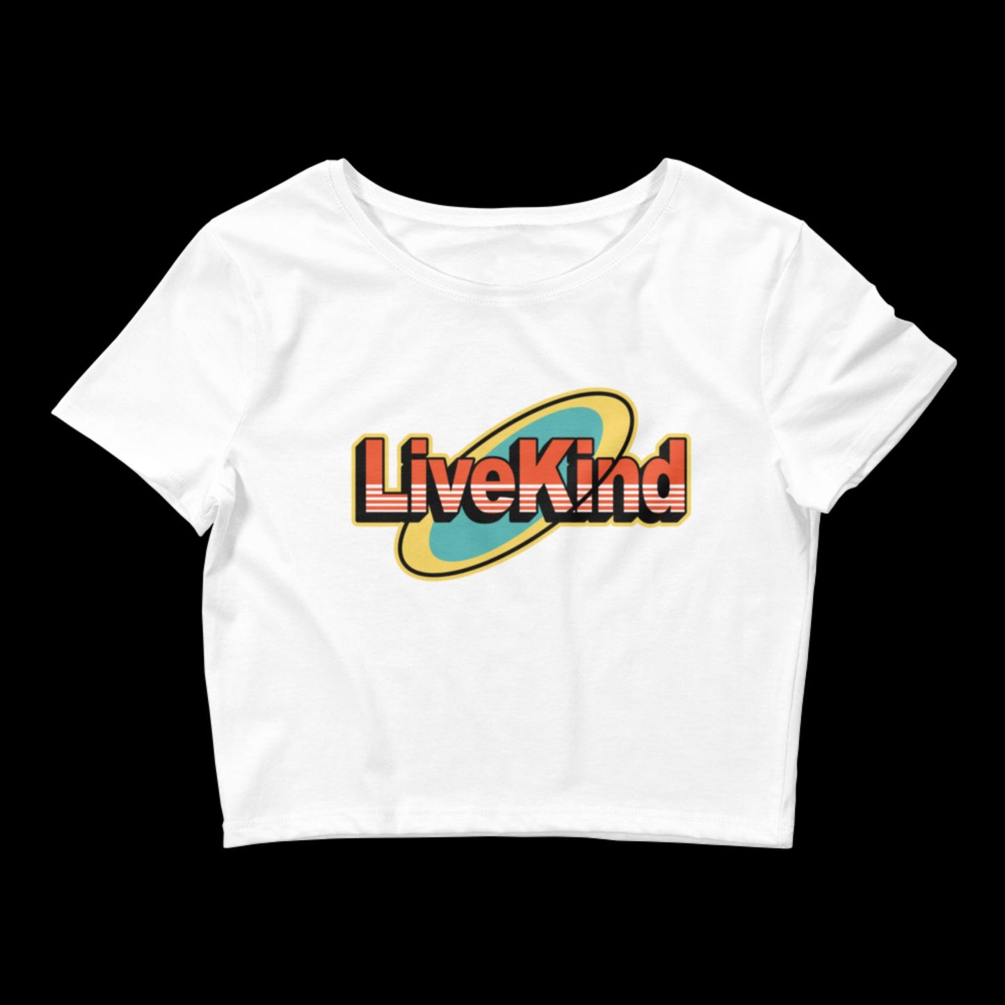 70s Logo Crop Tee